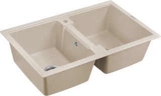 Мойка кухонная Paulmark Zwilling PM238150-BE бежевый